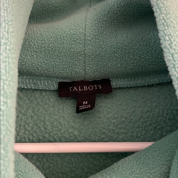 Talbots Fleece Mockneck Pullover - Picture 4 of 6